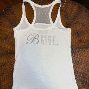 Victoria’s Secret Bride tank.